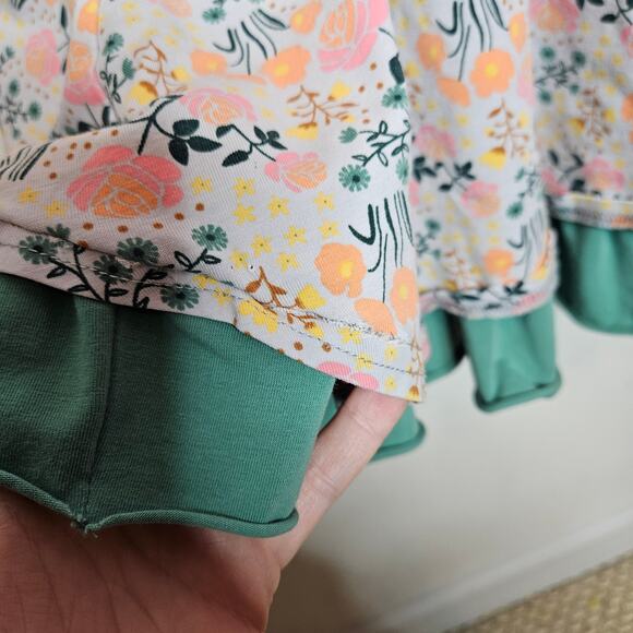 Matilda Jane Down on The Farm Floral fit and flare layered dress size medium - Picture 6 of 10